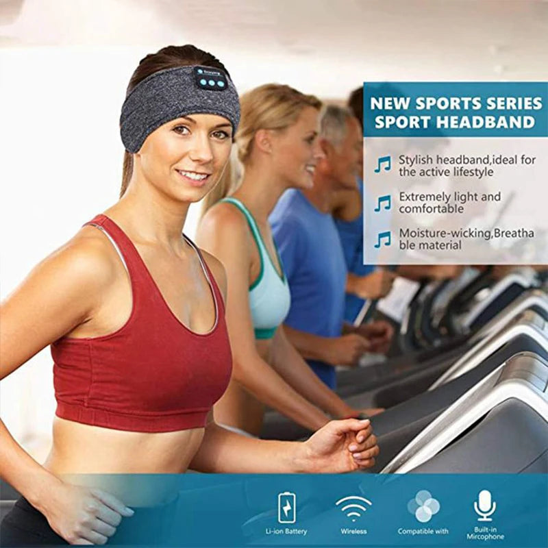 Headband Elastic Wireless Headphones Music