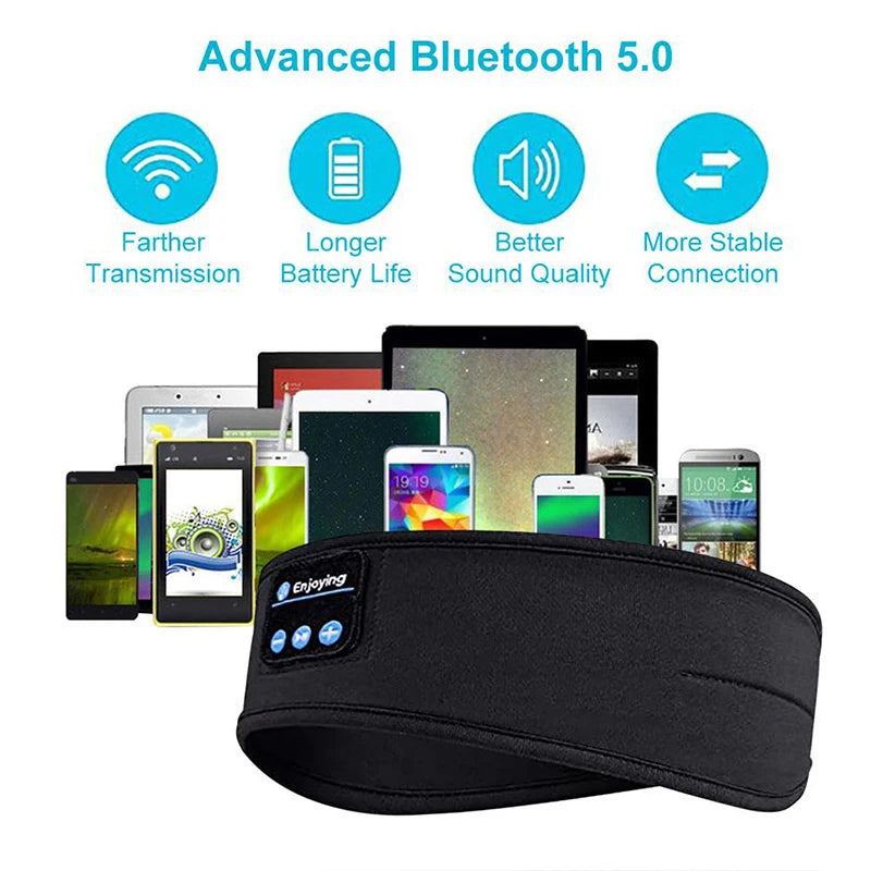 Headband Elastic Wireless Headphones Music